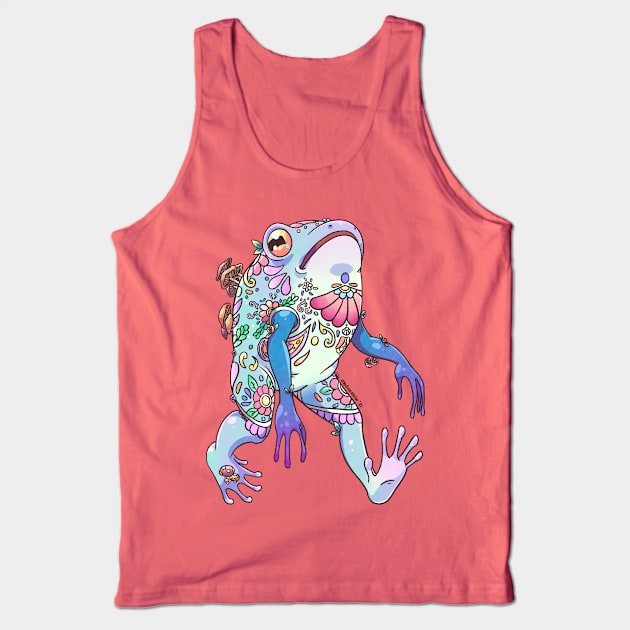 Pastel Loveland Frog Tank Top by MedussaSolar